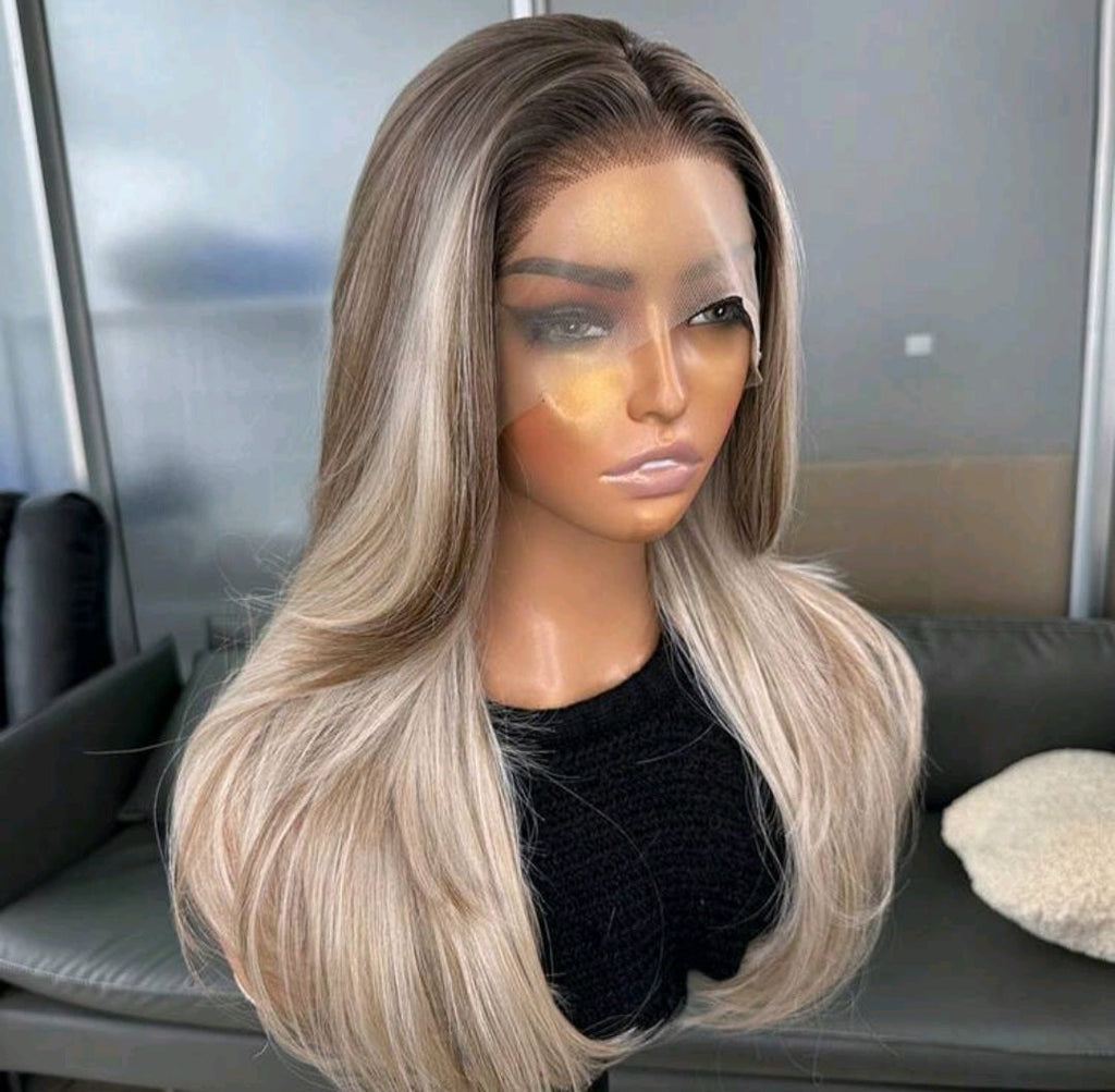 18" Blonde Ombre Lace Front Wig - We Boujee South Africa