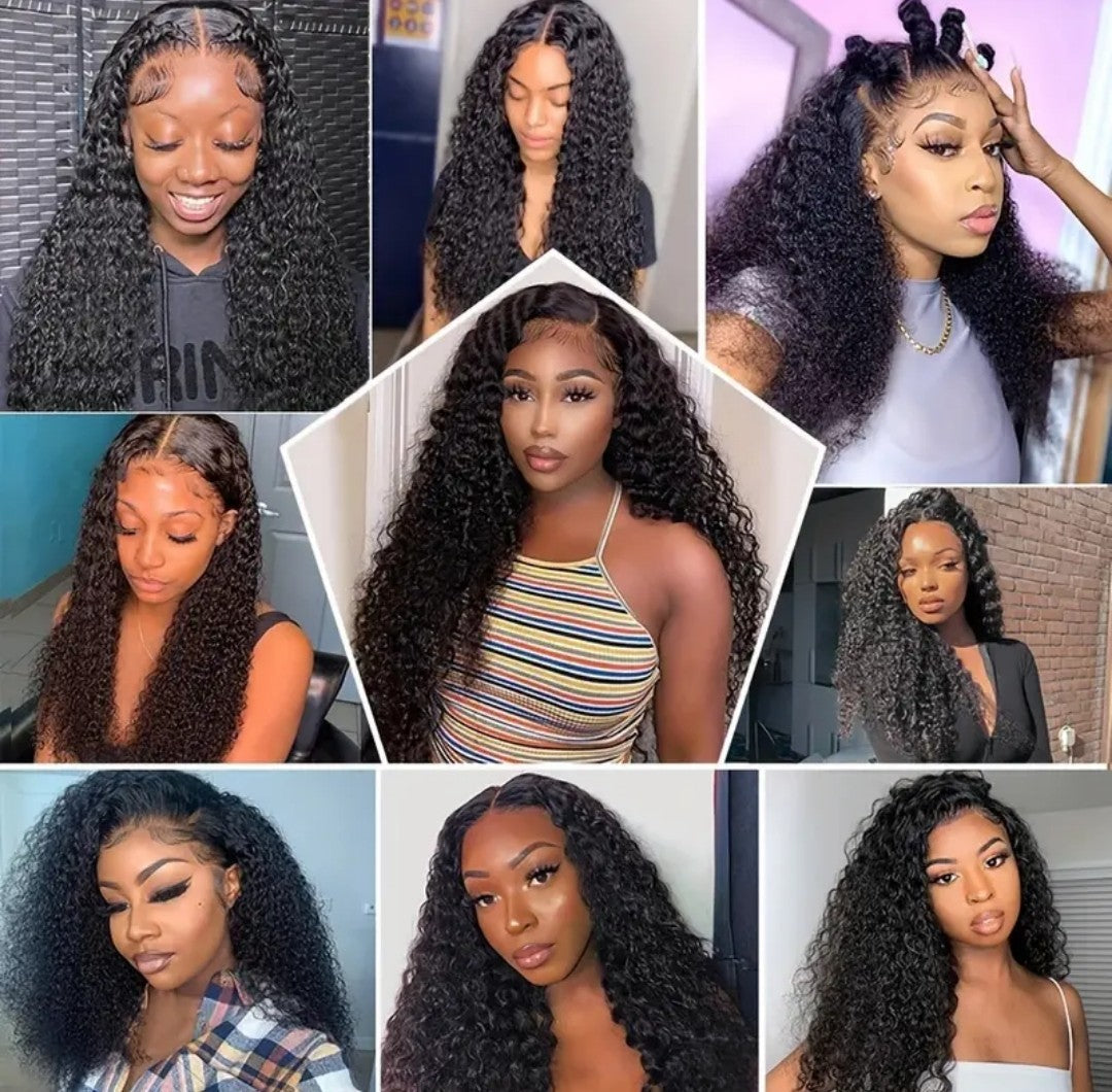 22In Brazilian Hair Water Wave Glueless Wig-13x4 - We Boujee South Africa