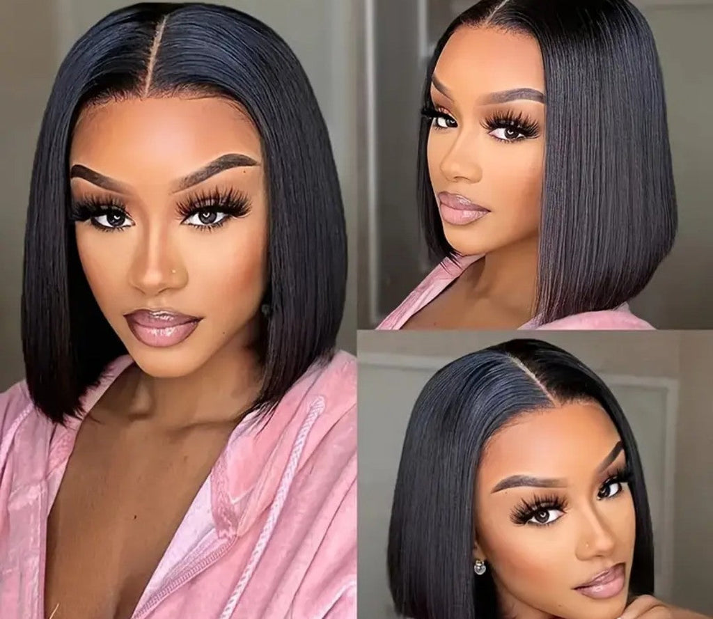 Bresilienne 10" Brazilian Glueless Frontal Bob Wig - We Boujee South Africa