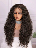 Chocolate Brown Soft Deep Wave Lace Front Wig - 28" - We Boujee South Africa