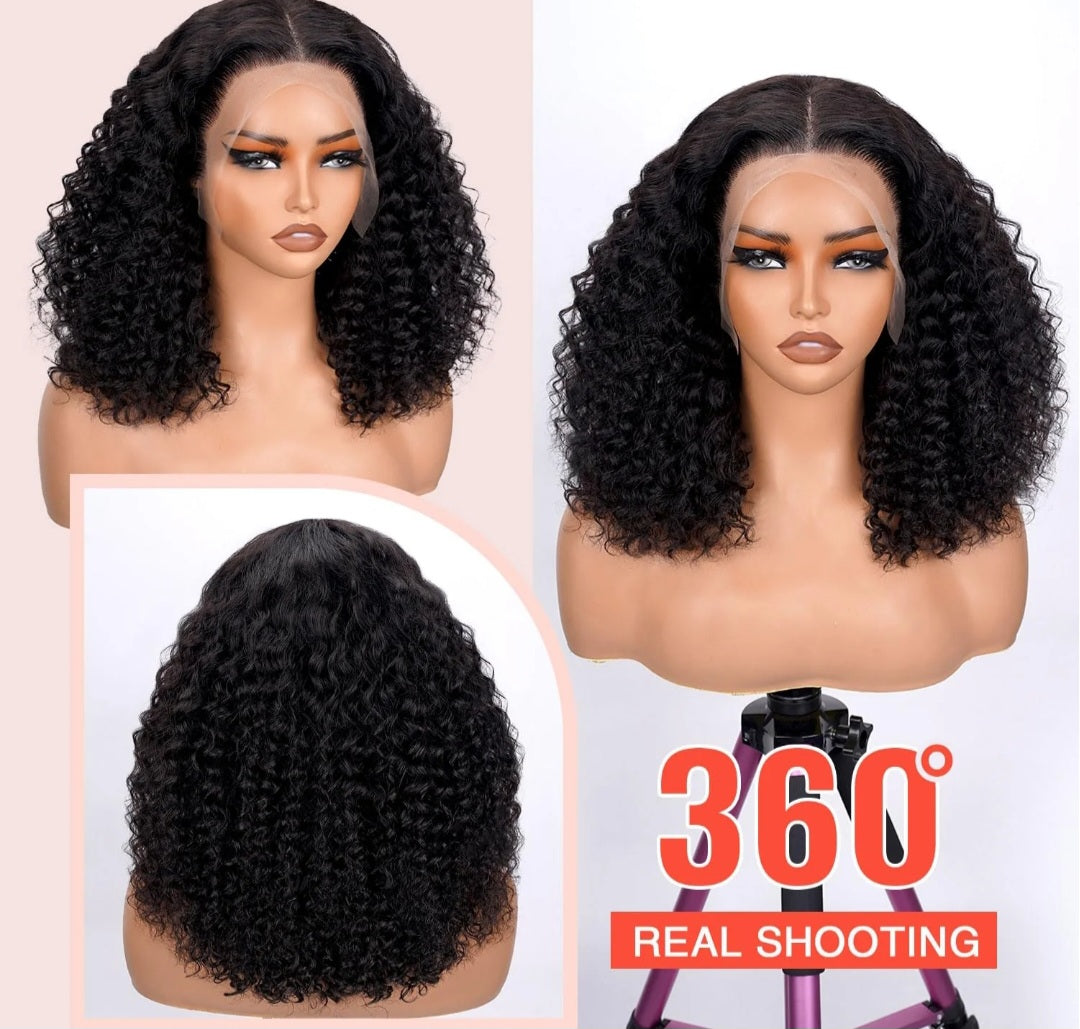 Deep Curly 5x5 HD Glueless Wear & Go Wig - We Boujee South Africa