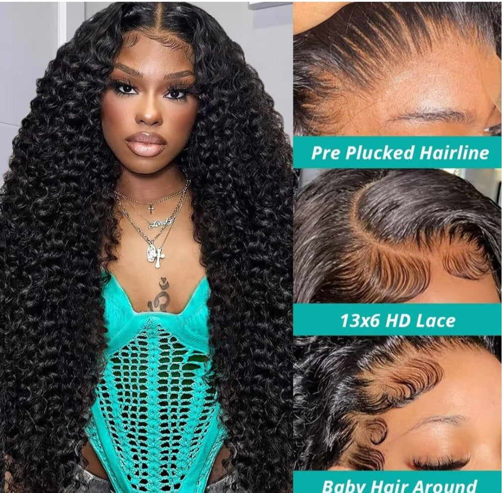 Glueless Curly 5x5 Top Quality Wig - We Boujee South Africa